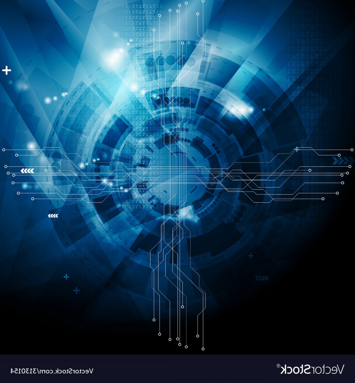 1200x1296 Dark Blue Tech Abstract Background Vector Soidergi