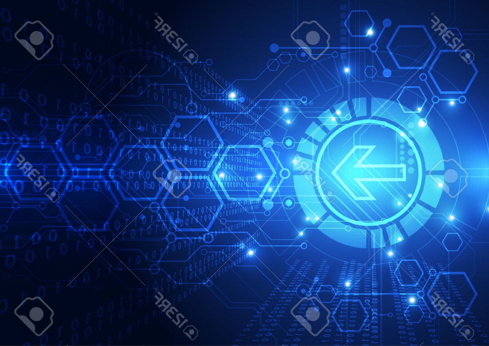 1560x1104 Photostock Vector Abstract Vector Digital Technology Background