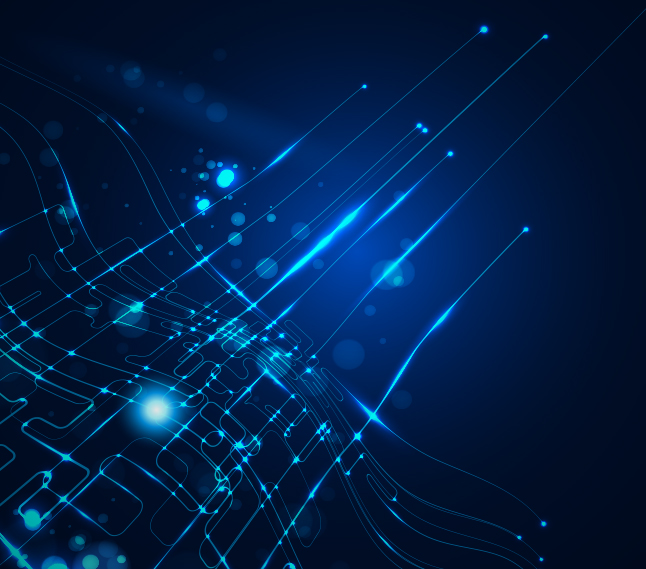 646x569 Cobalt Blue Tech Vector Background Vector Art Graphics