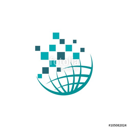 500x500 Globe Technology Logo Stock Image And Royalty Free Vector