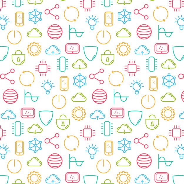 Technology Pattern Vector at Vectorified.com | Collection of Technology ...