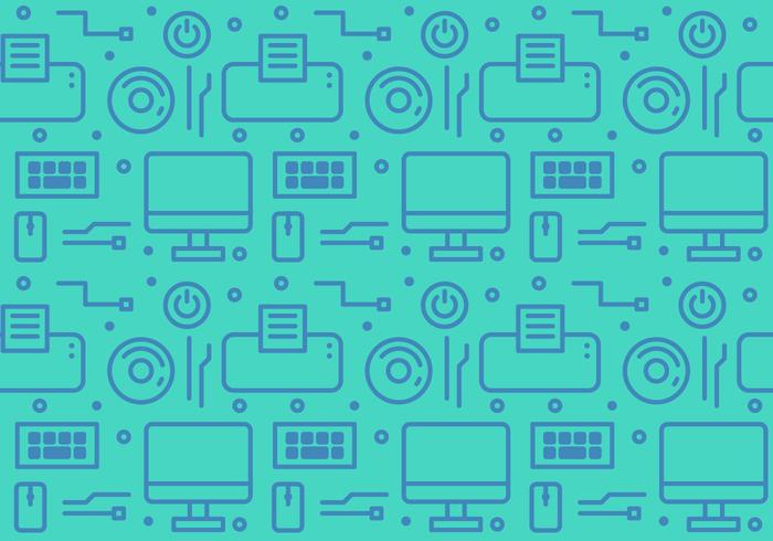 700x490 Free Gadget And Technology Vector Pattern