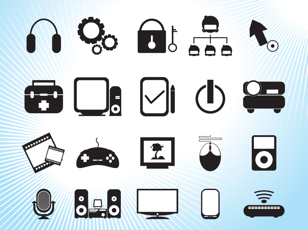 1024x765 Modern Technology Vector Art Graphics