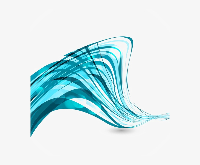820x680 Turquoise Abstract Lines Png Transparent Image