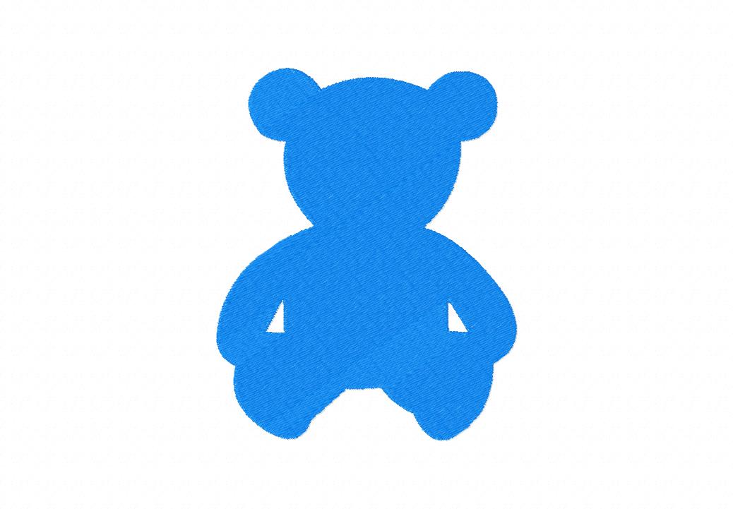 1038x721 Teddy Bear Silhouette