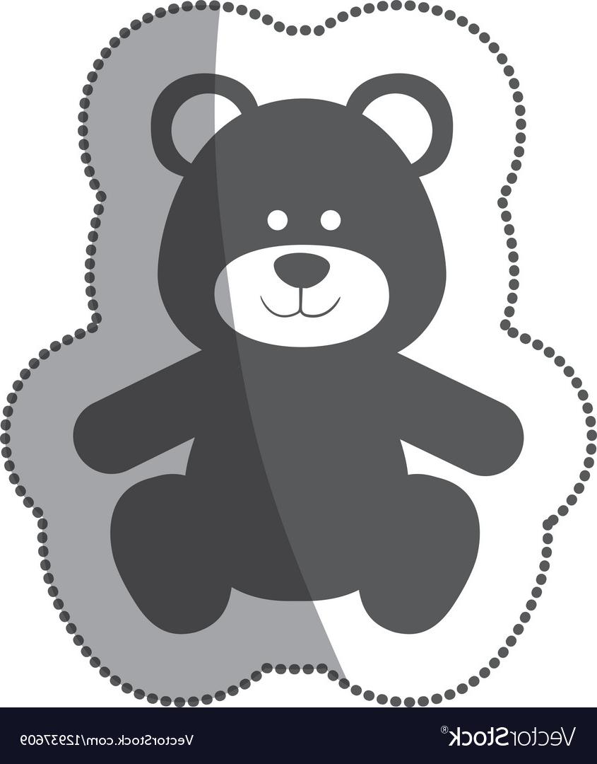 845x1080 Top Teddy Bear Silhouette Image Free Vector Art, Images