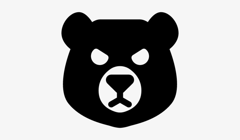 820x480 Bear Head Vector