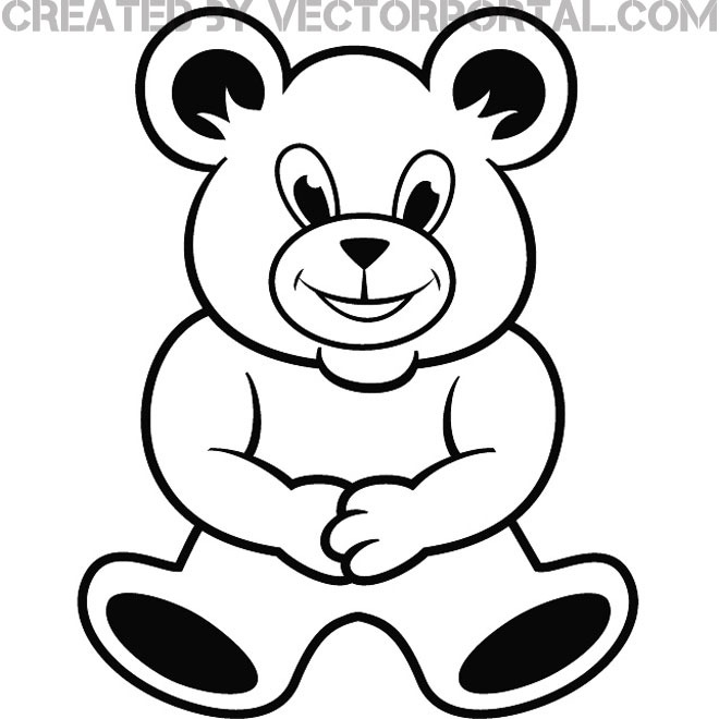 Teddy Bear Vector Graphics 660x660 Teddy Bear Vector Graphics
