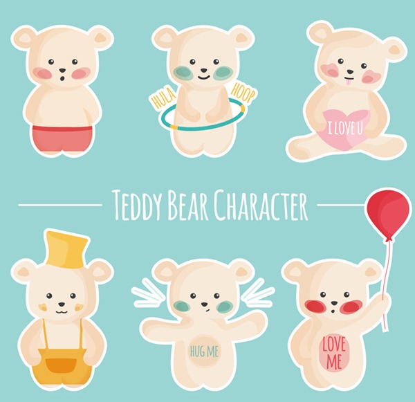 Teddy Bear Vector at Vectorified.com | Collection of Teddy Bear Vector ...