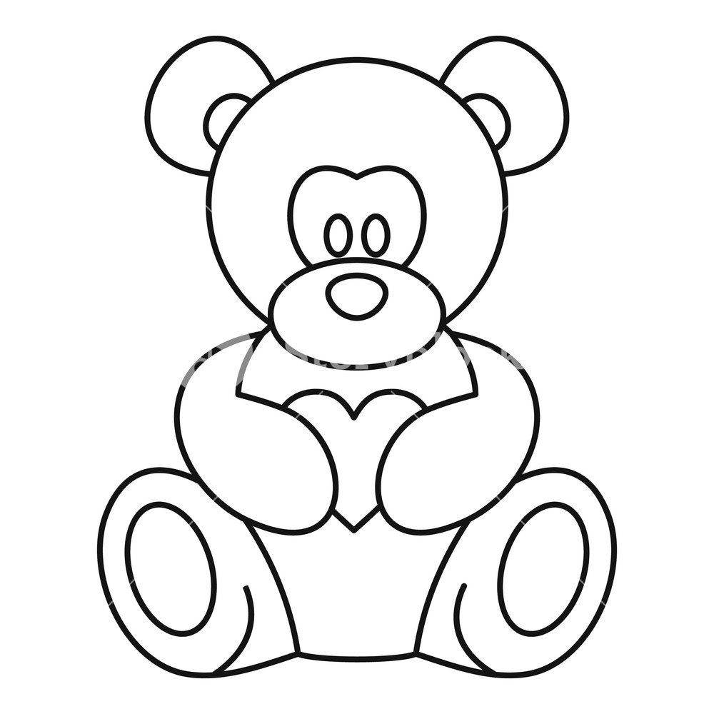 Teddy Bear Vector at Vectorified.com | Collection of Teddy Bear Vector ...