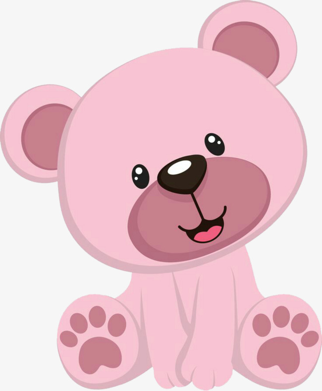 650x789 Pink Teddy Bear Clipart Png