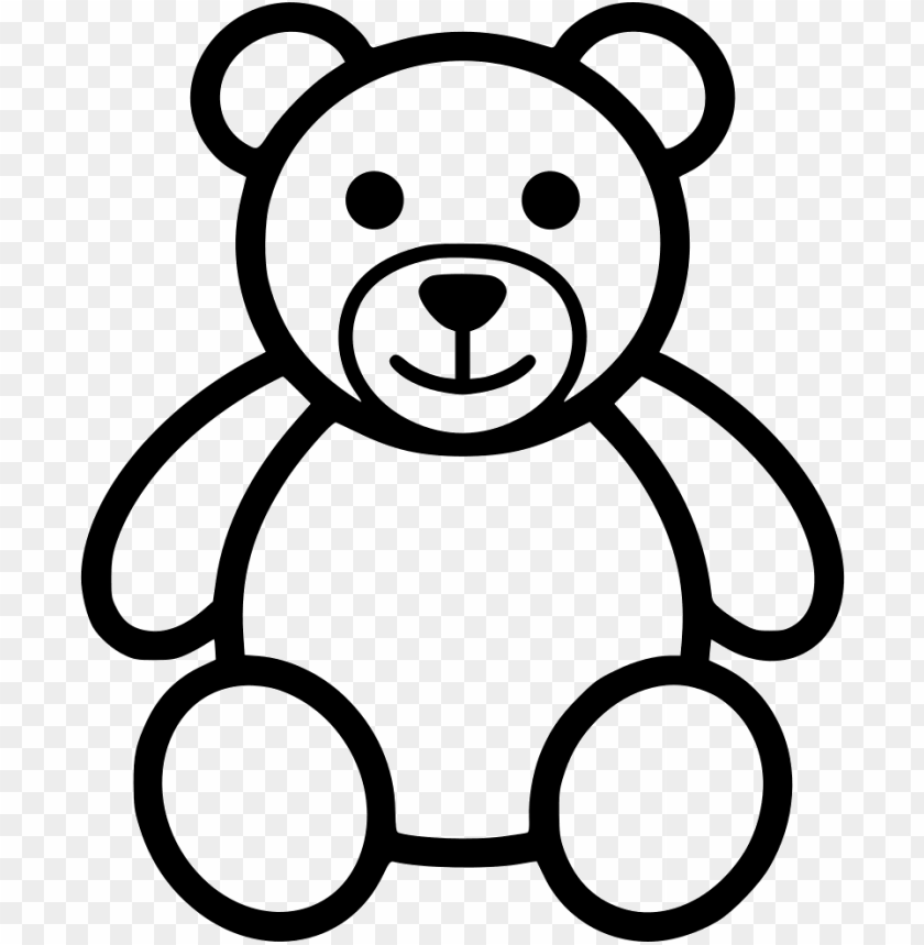 Download Teddy Bear Vector Png at Vectorified.com | Collection of ...
