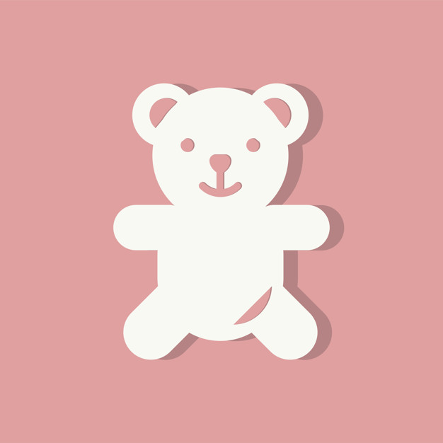 626x626 Teddy Bear Valentines Day Icon Vector Free Download