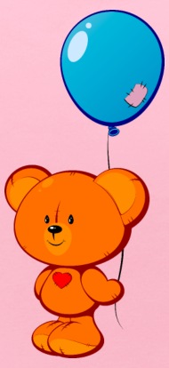 190x414 Cute Animal Teddy Bear Kids Picture Vector Image Baby Bib