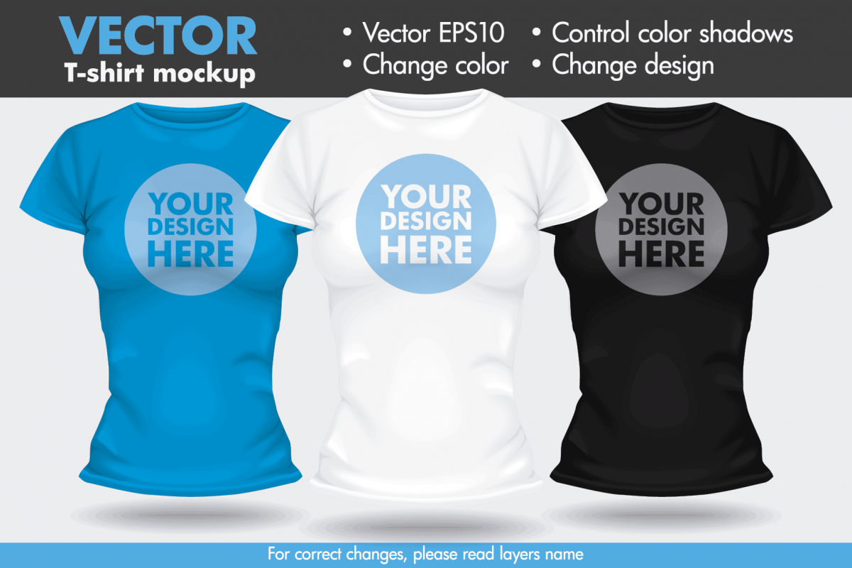 1200x800 Vector T Shirt Template Mock Up Female Woman
