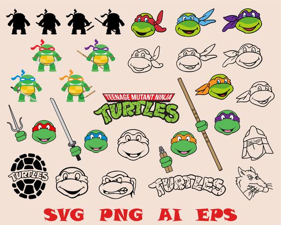 Teenage Mutant Ninja Turtles Logo Vector at Vectorified.com ...