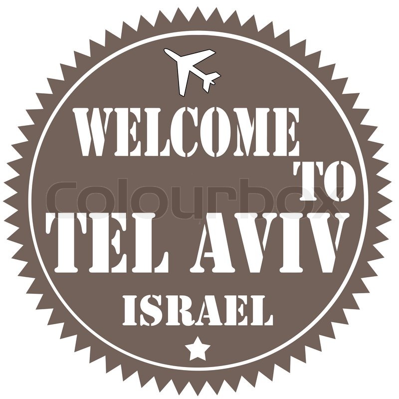 800x800 Label With Text Welcome To Tel Stock Vector Colourbox