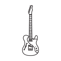 200x200 Telecaster Guitar Icons