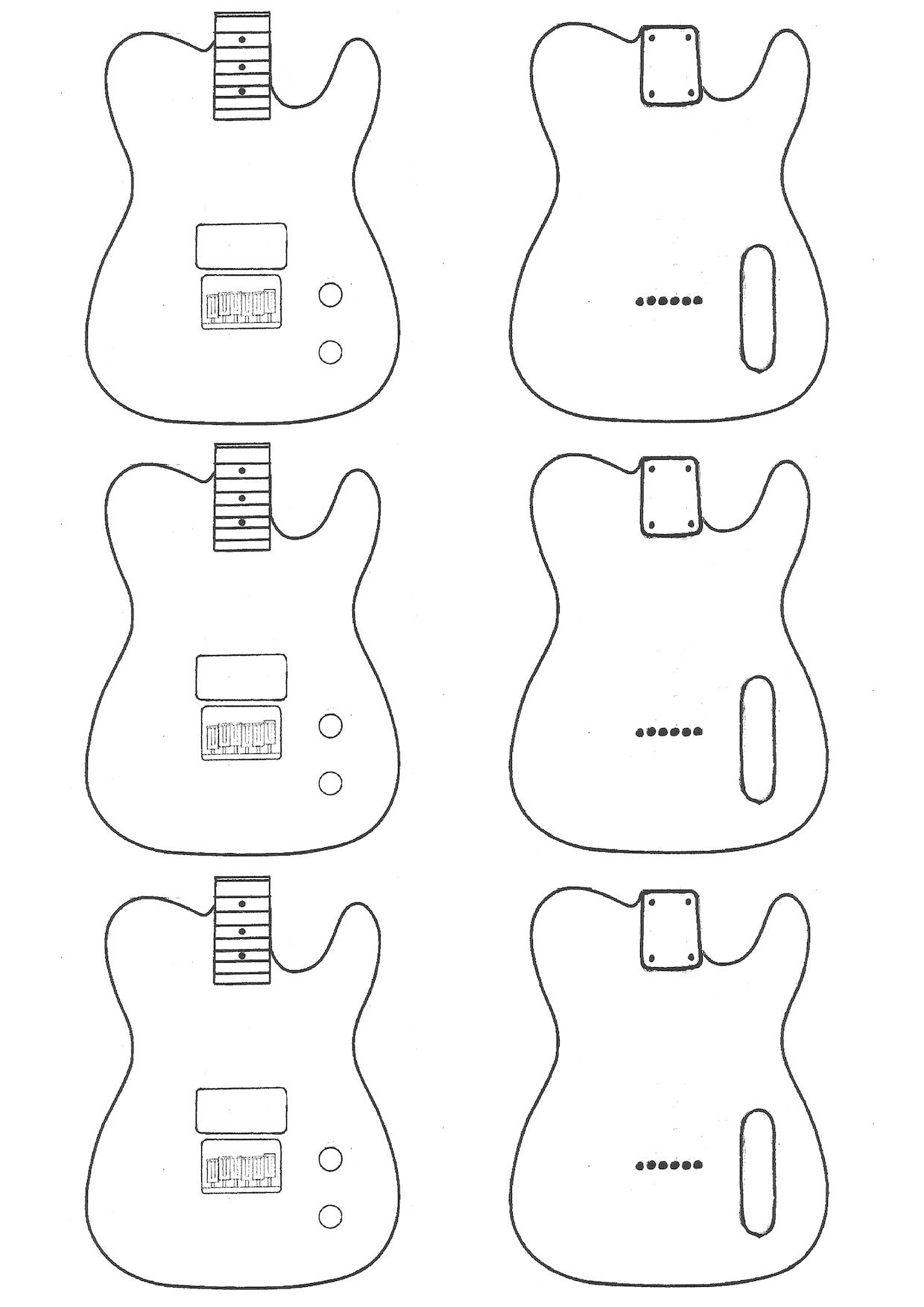 Telecaster Vector At Vectorified Collection Of Telecaster Vector