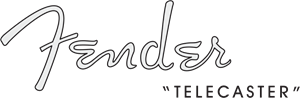 300x98 Fender Telecaster Logo Vector