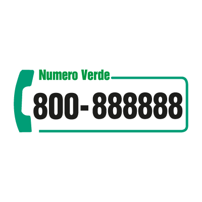 400x400 Numero Verde Telecom Vector Logo