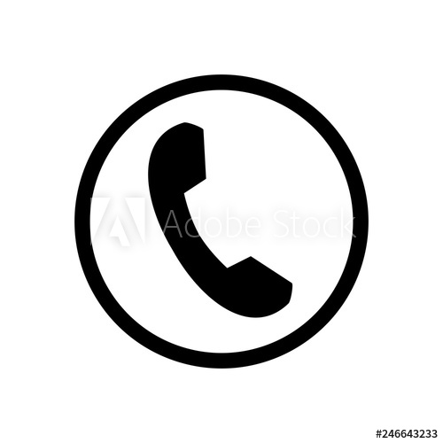 500x500 Telephone Icons Phone Icon Vector Call Icon Vector Mobile Phone