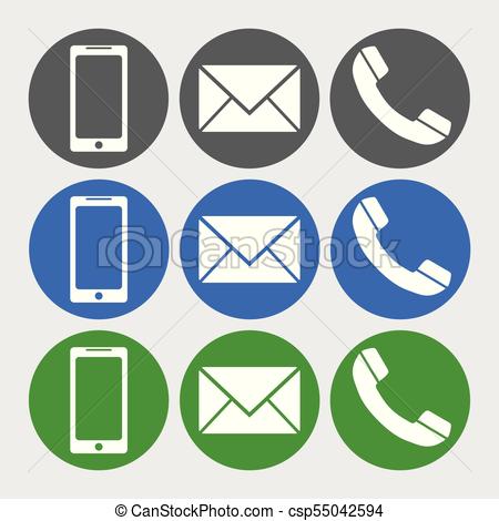450x470 Telephone, Sms Icons Vector Flat Icon, Phone, Mobile, Sms