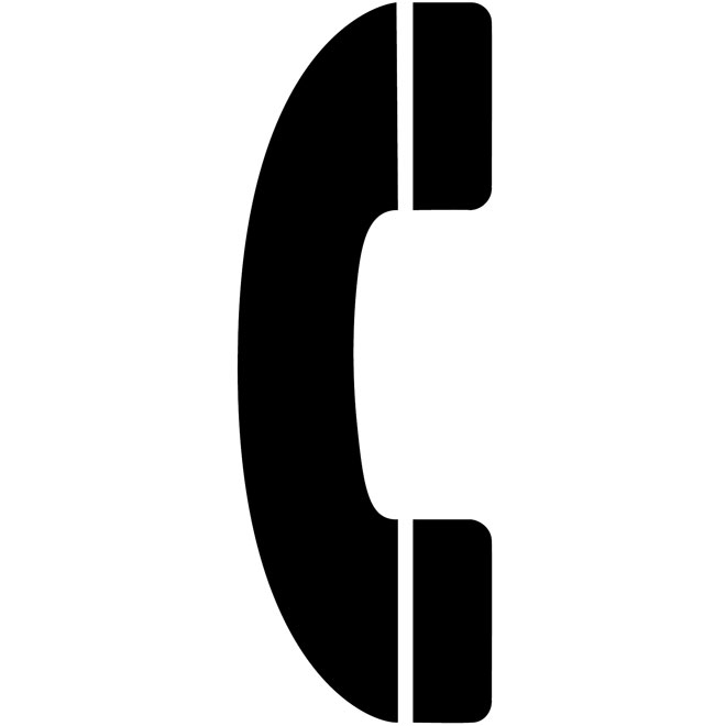660x660 Telephone Booth Vector Sign