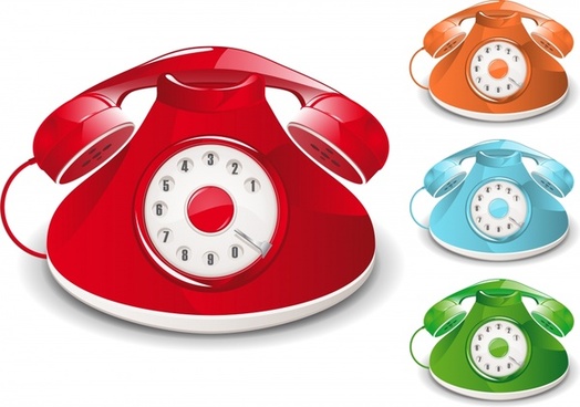 524x368 Telephone Free Vector Download