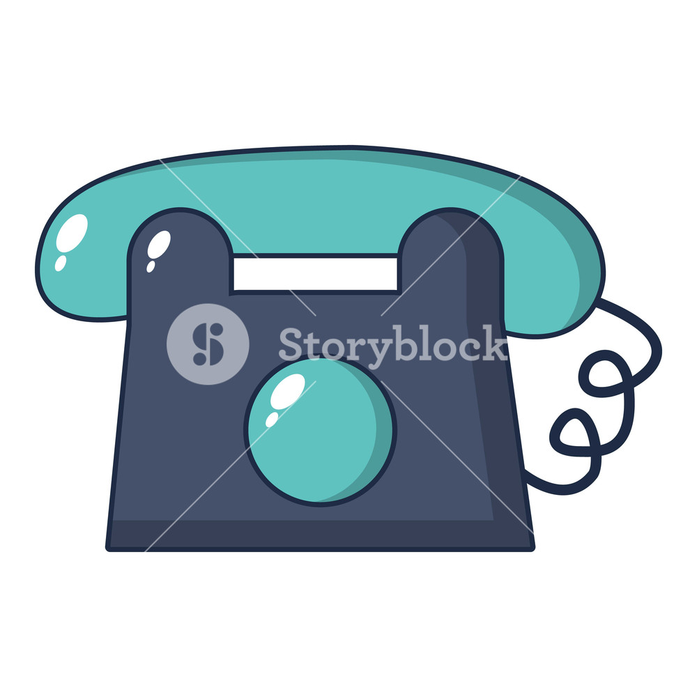 1000x1000 Toy Telephone Icon Cartoon Illustration Of Toy Telephone Vector