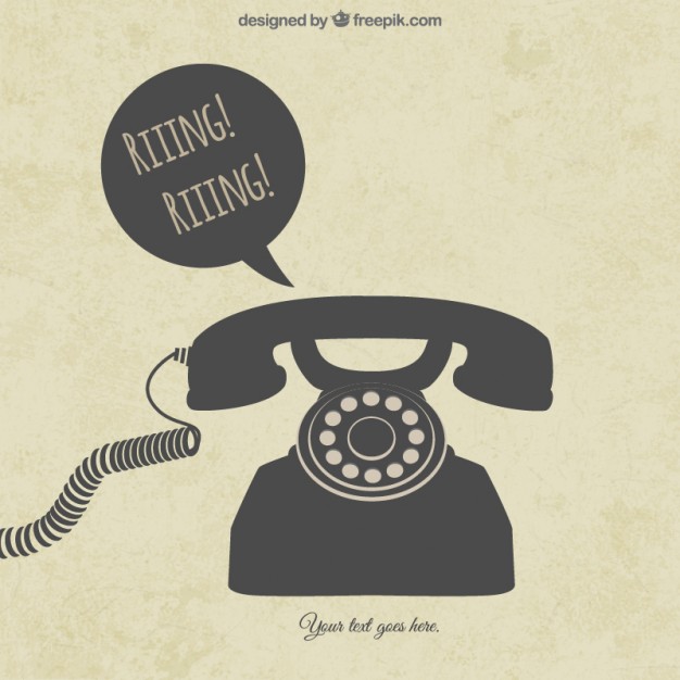 Retro Telephone Vector Free Download 626x626 Retro Telephone Vector Free Download