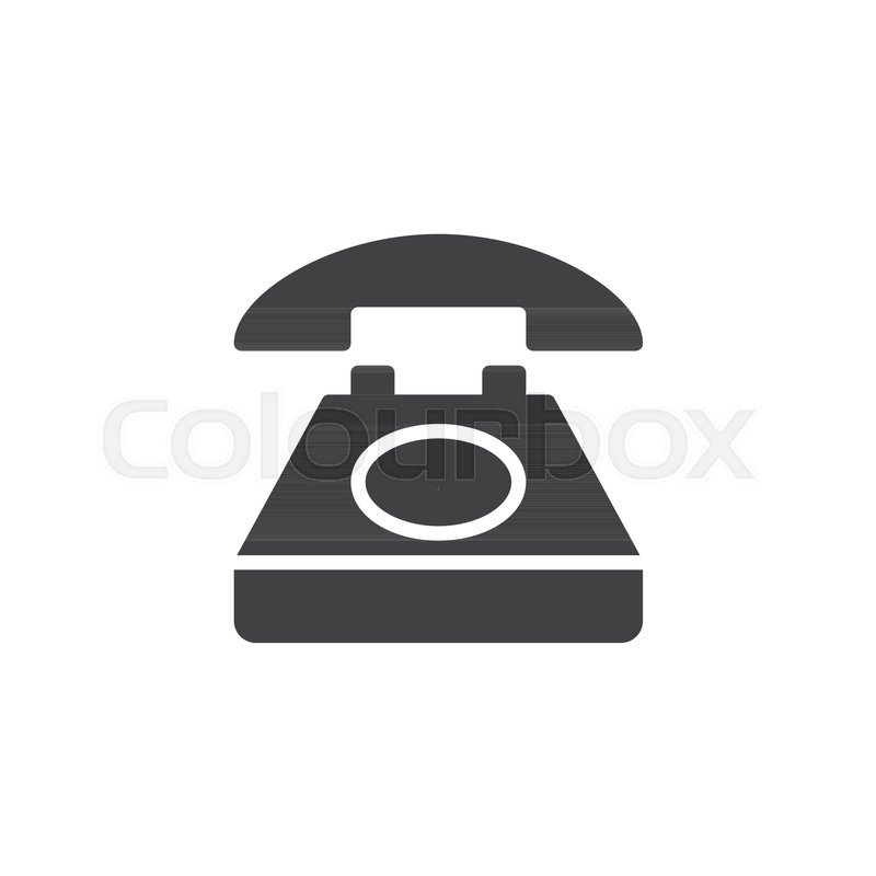 Telephone Vector Icon Filled Flat Stock Vector Colourbox 800x800 Telephone Vector Icon Filled Flat Stock Vector Colourbox