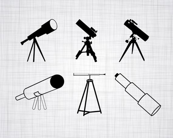 Telescope Bundle Telescope Telescope Clipart Cut Etsy 570x456 Telescope Bundle Telescope Telescope Clipart Cut Etsy