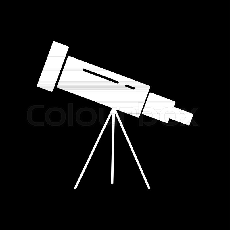 Telescope Icon Silhouette Telescope Stock Vector Colourbox 800x800 Telescope Icon Silhouette Telescope Stock Vector Colourbox