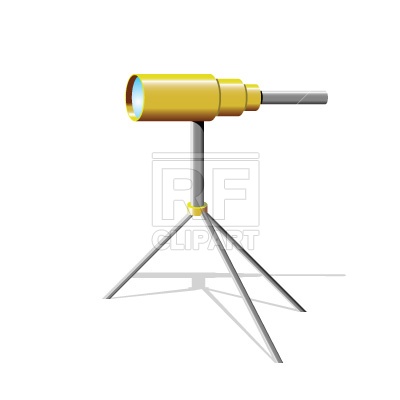 400x400 Telescope Free Vector Image Vector Artwork Of Objects Prague