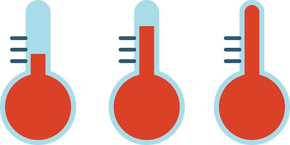 588x294 Thermometer Temperature Vector Illustration Premium Clipart
