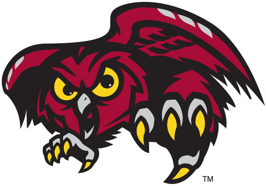 Temple Owls Logo Vector 884x620 Temple Owls Logo Vector