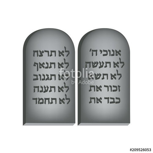 Ten Commandments Vector at Vectorified.com | Collection of Ten ...