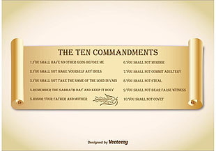 Ten Commandments Vector at Vectorified.com | Collection of Ten ...