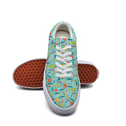 425x425 Pdaqs Candy Pattern Vector Image Women Canvas Shoes
