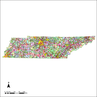 Tennessee Digital Vector Maps 200x200 Tennessee Digital Vector Maps