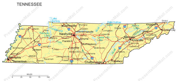 Tennessee County Map Vector at Vectorified.com | Collection of ...