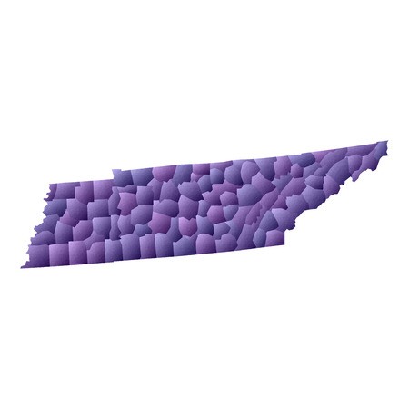 Tennessee Map Geometric Style Us State Outline With Counties 450x450 Tennessee Map Geometric Style Us State Outline With Counties