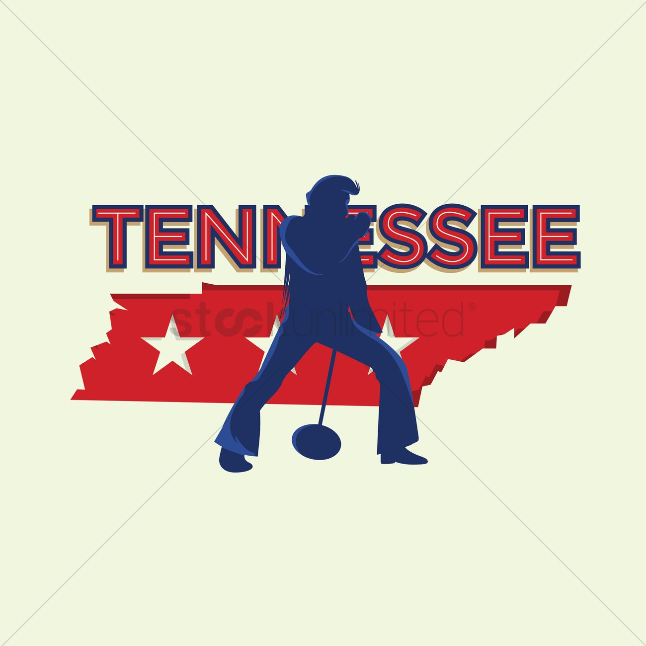 1300x1300 Tennessee Flag Vector Image