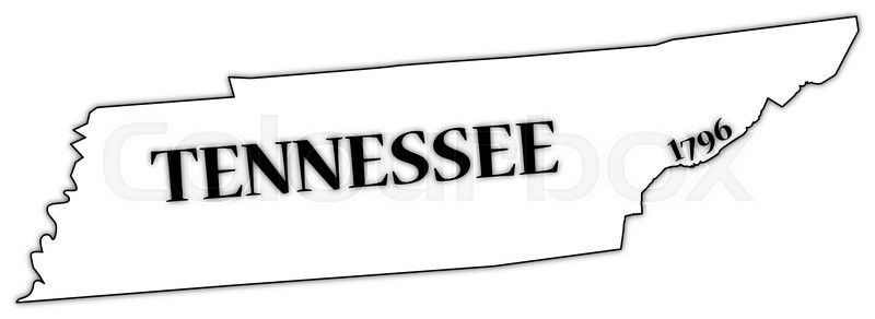 Tennessee Outline Vector At Collection Of Tennessee