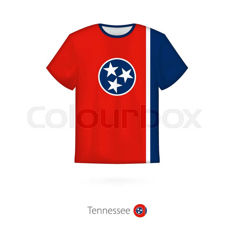 T Shirt Design With Flag Of Tennessee Stock Vector Colourbox 800x800 T Shirt Design With Flag Of Tennessee Stock Vector Colourbox