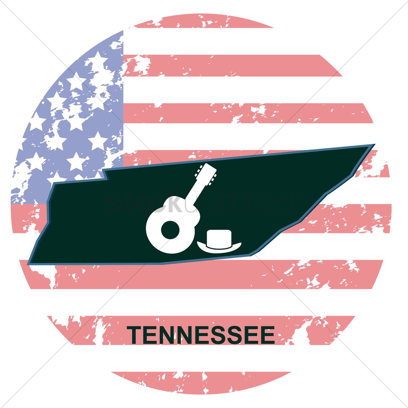Tennessee State Vector Image 1300x1300 Tennessee State Vector Image