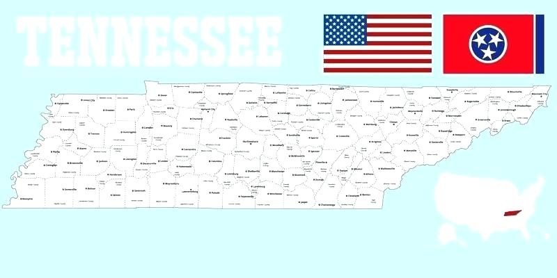 Tennessee State County Map 800x400 Tennessee State County Map
