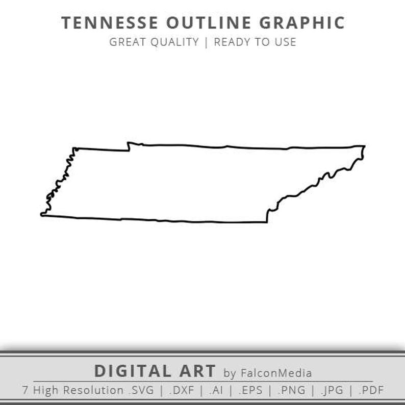 794x794 Tennessee Tennessee State Outline Tennessee Etsy