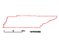 202x142 Tennessee State Free Map Lossless Scalable Pdf Map For Printing
